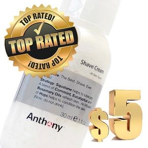 BNWOBOX Anthony Men’s Shave Cream Travel Size